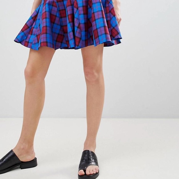 ASOS tailored check mini skirt - Picture 5 of 5